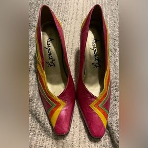 VINTAGE Margaret Neon Pink Shoes!